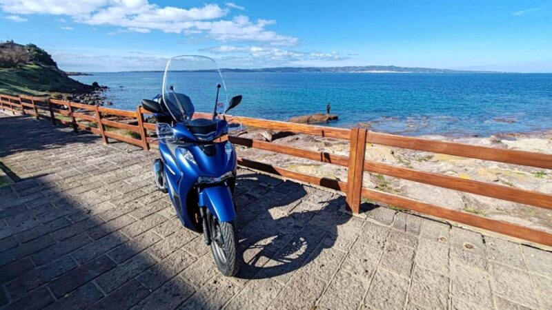From Calasetta: Scooter hire on the island of Sant'Antioco - Key Points
