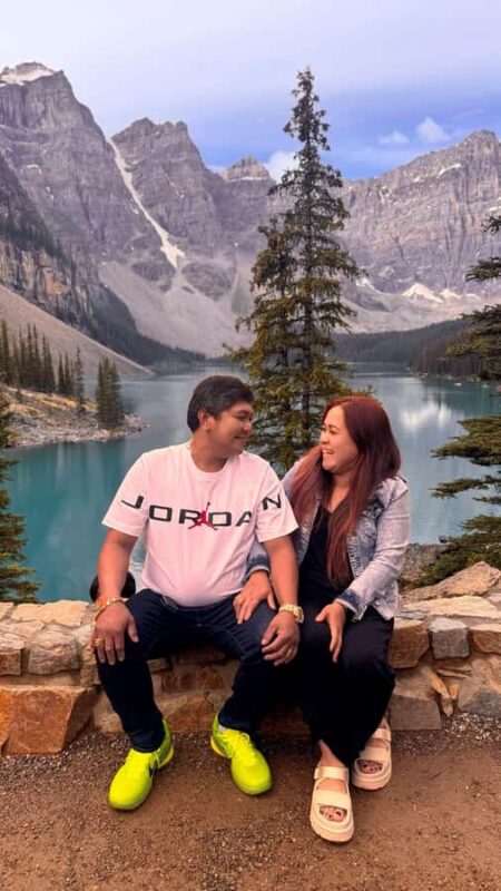 From Calgary: BANFF Tour w/FREE Edited Photos - Two Jack Lake: Serene Reflections and Mountain Views