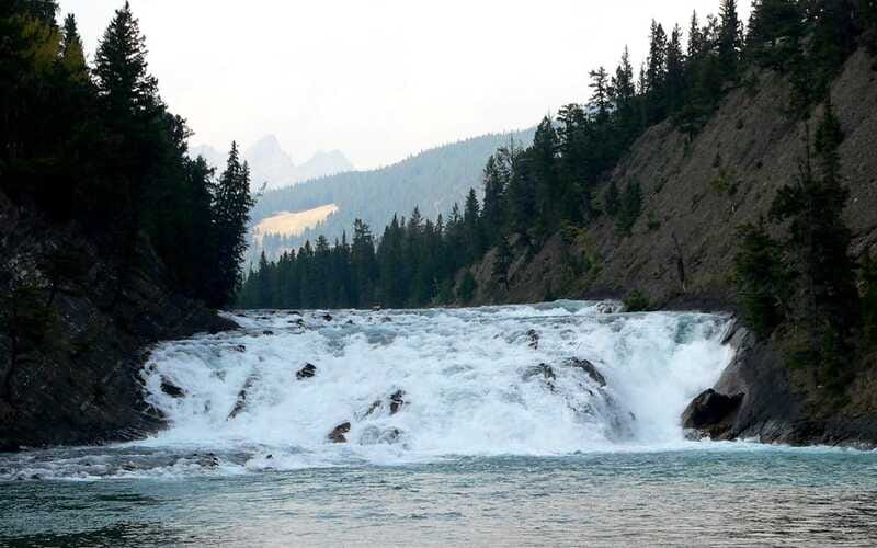 From Calgary: Private Lake Louise and Banff Day Trip - Bow Falls: A Gushing Waterfall Near Banff