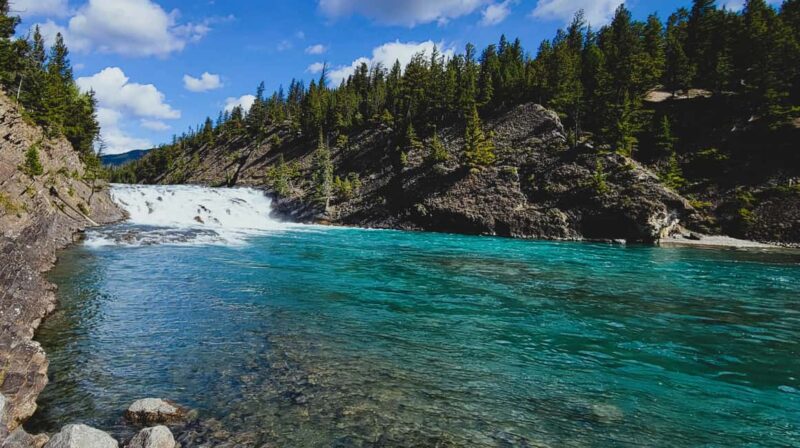 From Calgary to Banff: Day Trip with Wolfdog Sanctuary Visit - Visiting Lake Minnewanka and Two Jack Lake