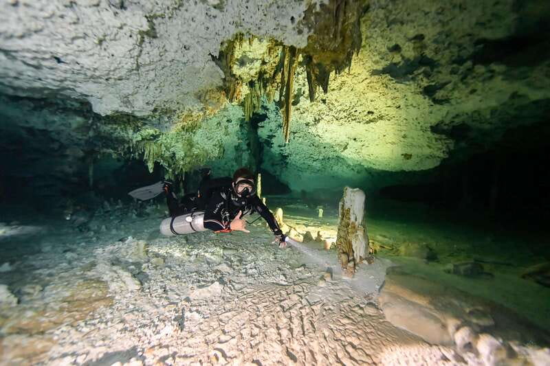 From Cancun: 2 Dives in Cenote Dos Ojos for Certified Divers - Experience Two Certified Dives into Cenote 2 Ojos from Cancun for $229