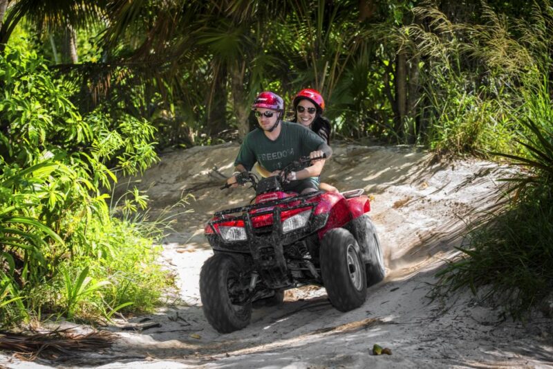 From Cancún: ATV Jungle Trail Adventure and Beach Club - Logistics and Group Size