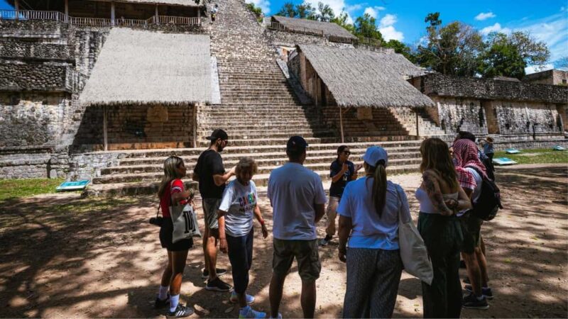 From Cancun: Ek Balam and Cenote Tour with Lunch & Transfer - Key Points