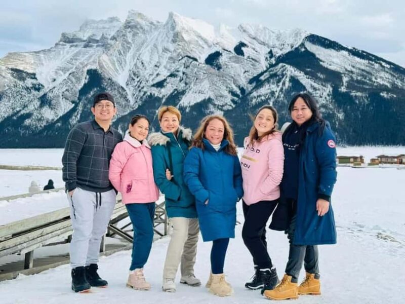 From Canmore/Banff: Icefields Parkway & Abraham Lake Bubbles - Trek to Peyto Lake Viewpoint