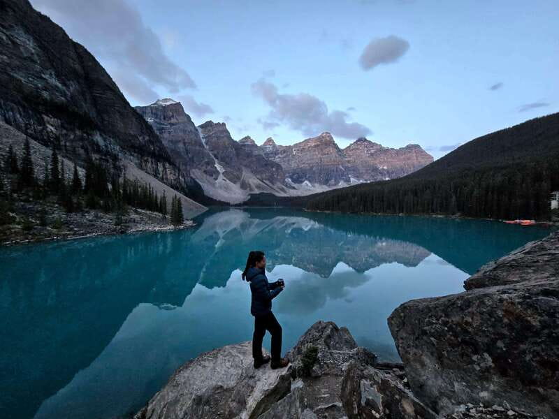 From Canmore/Banff: Moraine Lake Sunrise & Lake Louise Tour - Lake Louise: Scenic Strolls and Photo Opportunities