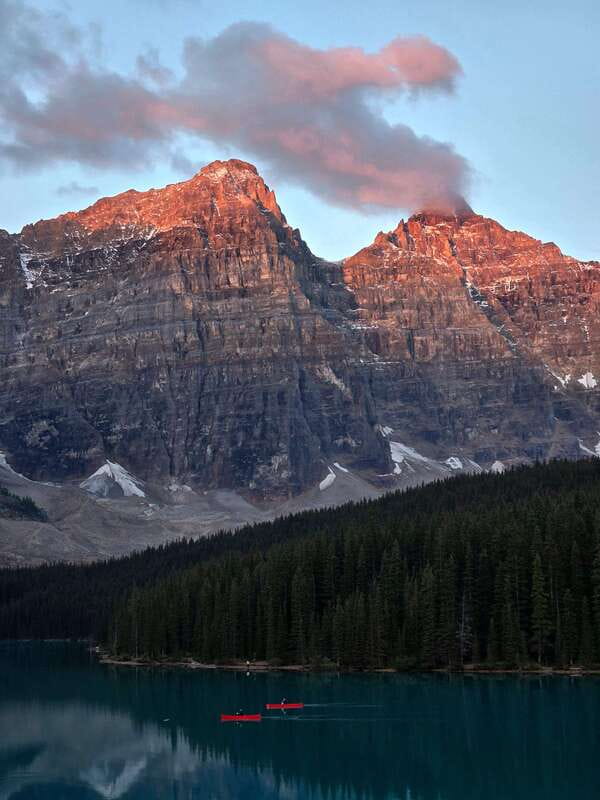 From Canmore/Banff: Moraine Lake Sunrise & Lake Louise Tour - Scenic Return Journey with Personalized Recommendations