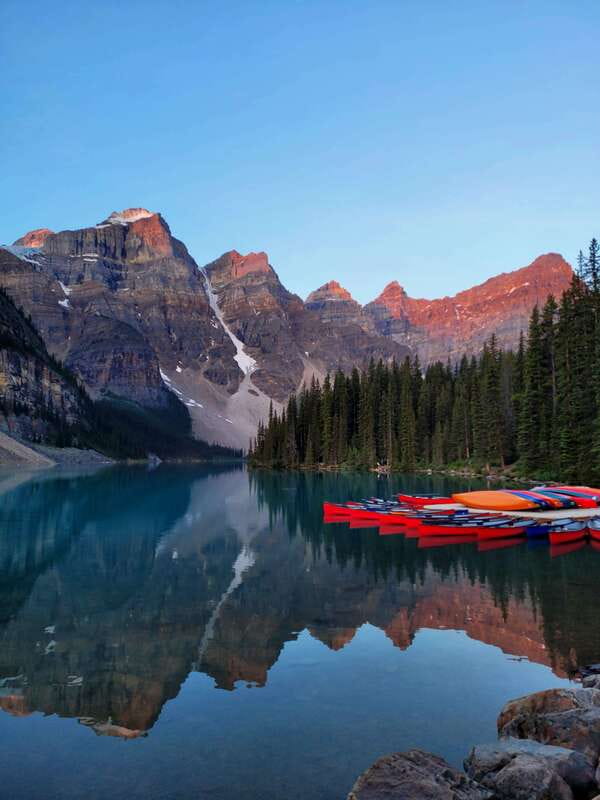 From Canmore/Banff: Moraine Lake Sunrise & Lake Louise Tour - What’s Included and What to Bring