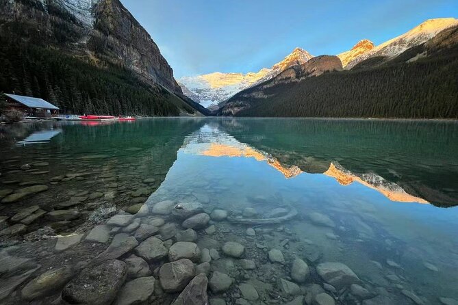 From Canmore Moraine Lake and Lake Louise Sightseeing - Visiting Moraine Lake: Tranquility and Towering Peaks