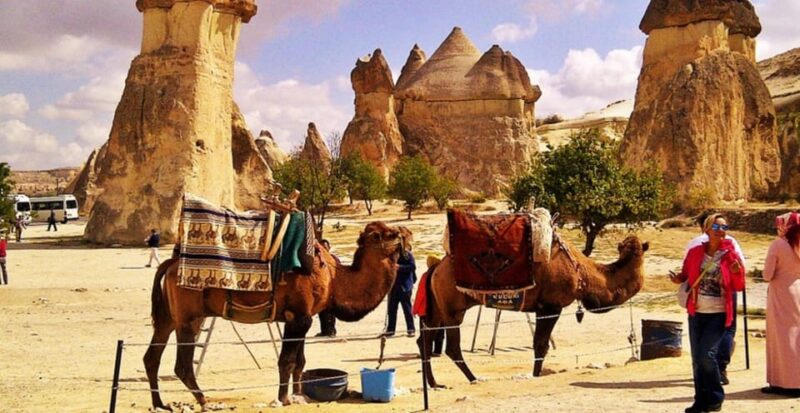 From Cappadocia: Sunrise or Sunset Camel Riding Day Trip - Riding Camels in Cappadocia’s Iconic Valleys