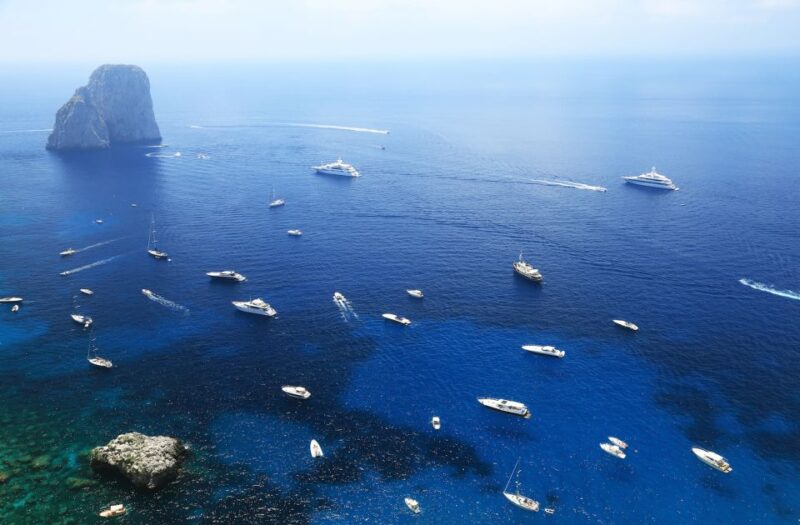 From Capri: Capri Island and Nerano Private Boat Tour - The Iconic Faraglioni Rock Formations