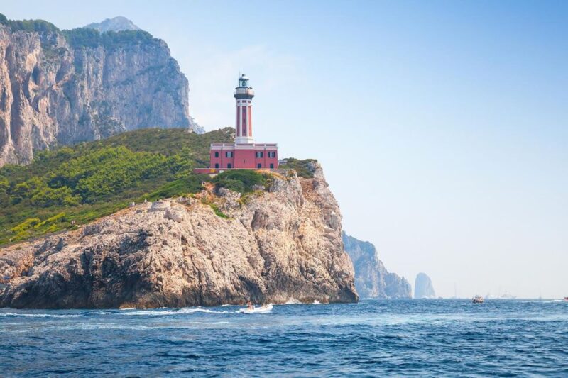 From Capri: Capri Island and Nerano Private Boat Tour - Crossing to Nerano on the Amalfi Coast