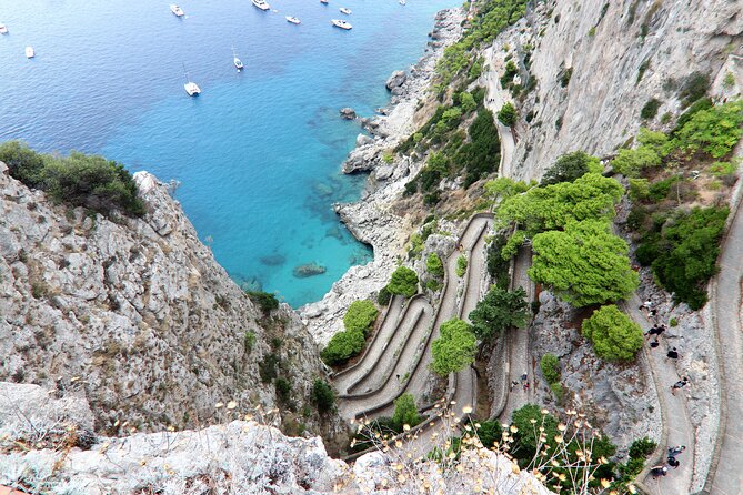 From Capri Guided Tour with Faraglioni and Grottoes Visit - Reaching Monte Solaro for Panoramic Views