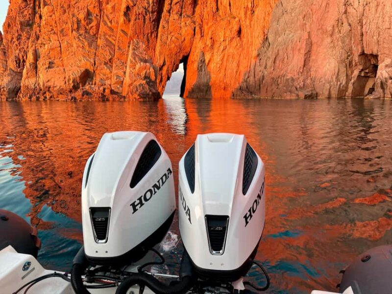From Cargèse : The Calanques of Piana - Refreshing Pause by a Natural Pool