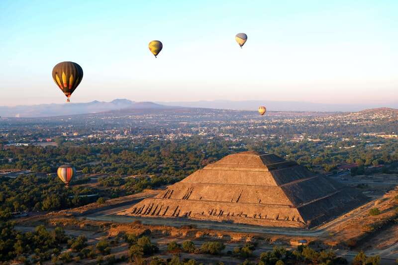 From CDMX: Hot air balloon ride, guided visits to Teotihuacan and Guadalupe - Authentic Mexican Fiesta and Lunch
