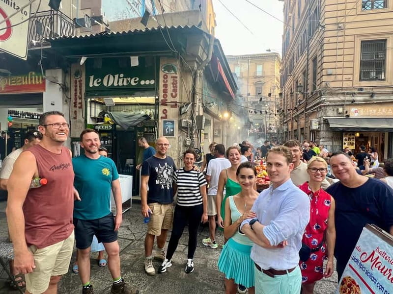 From Cefalù: Palermo Guided Walking Tour with Street Food - Architectural Wonders: Palermo Cathedral and Quattro Canti