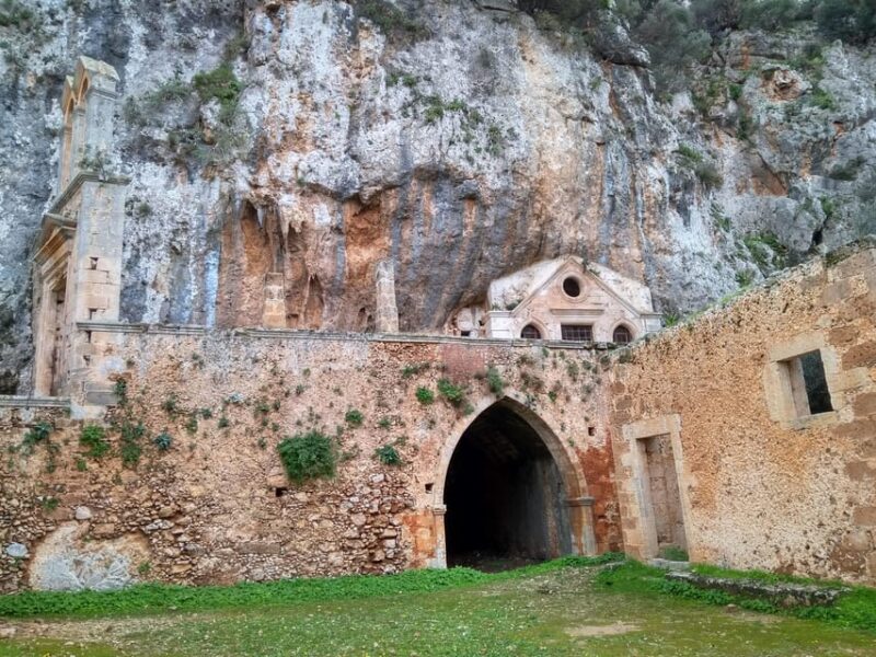 From Chania: Ag.Triada & Katholiko Monasteries | Hermit Cave - Discover the Scenic and Sacred Sights of Crete with the Ag.Triada & Katholiko Monasteries Tour