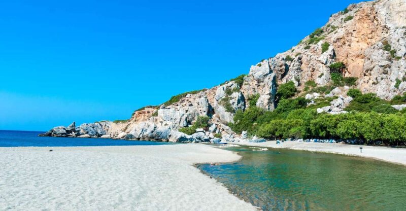 From Chania: Preveli Palm Beach Day Tour - Key Points