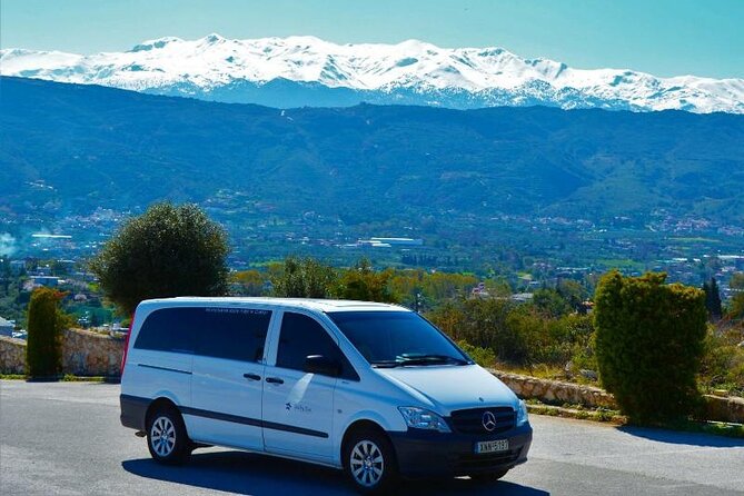 From Chania: Private Hire Minibus/Minivan & Driver - Olive Oil and Local Tasting Experiences