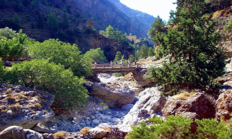 From Chania/Rethymno: Samaria Gorge Easy Way - The Scenic Journey to Omalos and Agia Roumeli