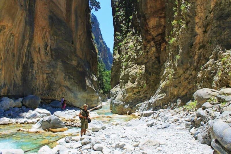 From Chania: Samaria Gorge Full-Day Guided Hiking Tour - Relaxing in Agia Roumeli: Beach, Food, and Shopping