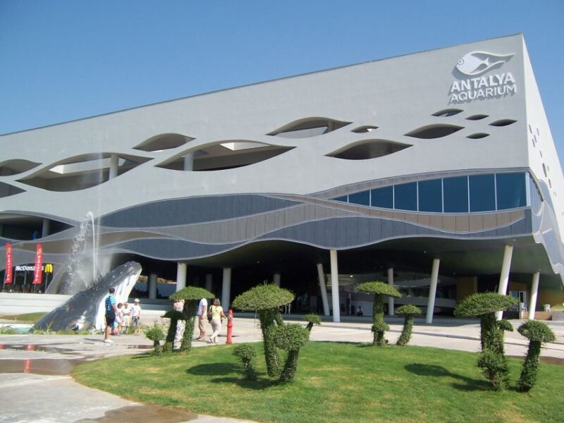 From city of Side: Antalya Aquarium Full-Day Trip - The Wild Park and Atmosphere Effects