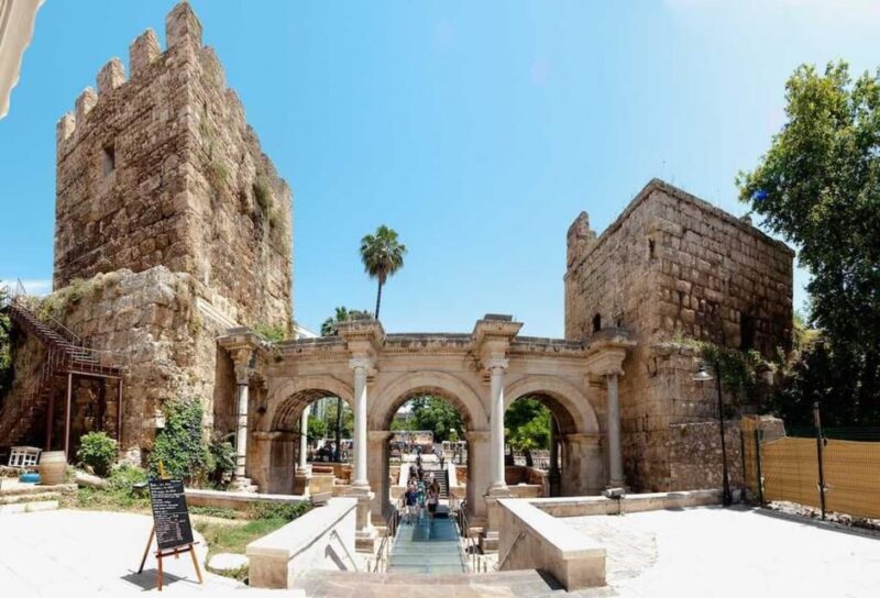 From city of Side: Antalya Old City and Waterfall Day Trip - Departure and Transportation from Side