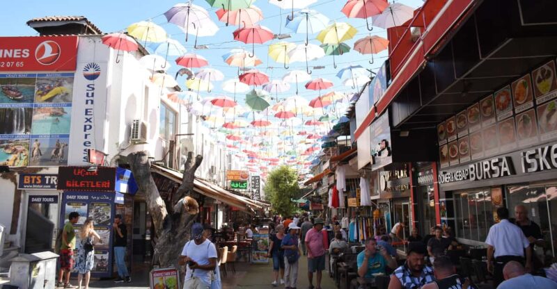 From city of Side: City Tour including Waterfalls - Transportation and Group Size Benefits