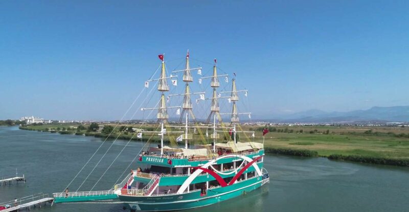 From City of Side: Dolphins Island Boat Trip with Transfer - Cruising Along the Bay of Dolphins Island