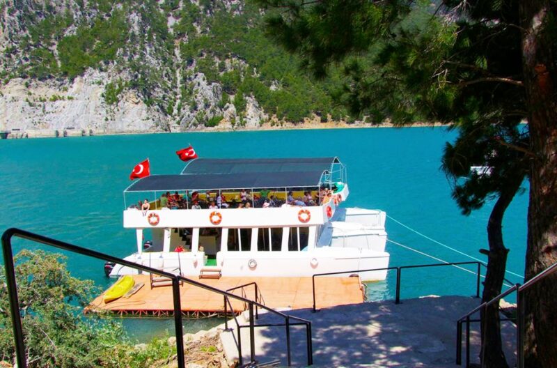 From city of Side : Excursion to Green Canyon - Tasty Lunch at a Picturesque Restaurant