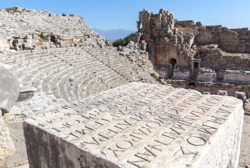From City of Side: Perge, Aspendos & Kurunlu Waterfall Trip - Key Points
