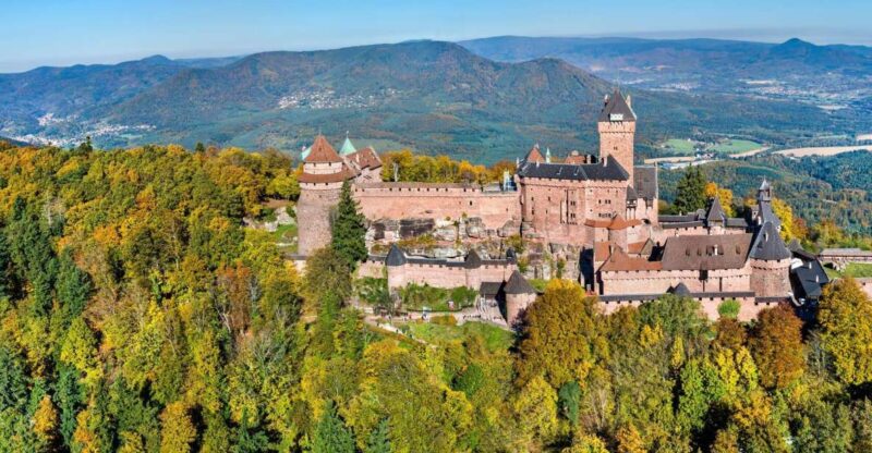 From Colmar: Alsace wine route tour Full Day - Discover Haut-Koenigsbourg Castle and the Alsace Valley Views