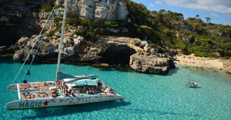 From Colònia de San Jordi : Catamaran Cruise to Es Trenc - Key Points