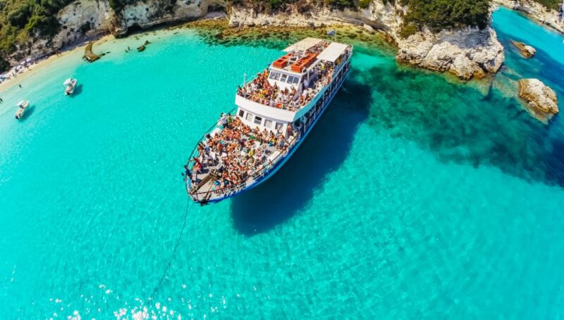 From Corfu: Day Cruise to Paxos, Antipaxos, and Blue Caves - Exploring Paxos’s Famous Blue Caves