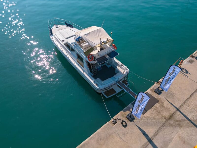 From Corfu: Luxury Yacht Cruise to Paxos and Antipaxos - Swimming at Vrika Beach on Antipaxos