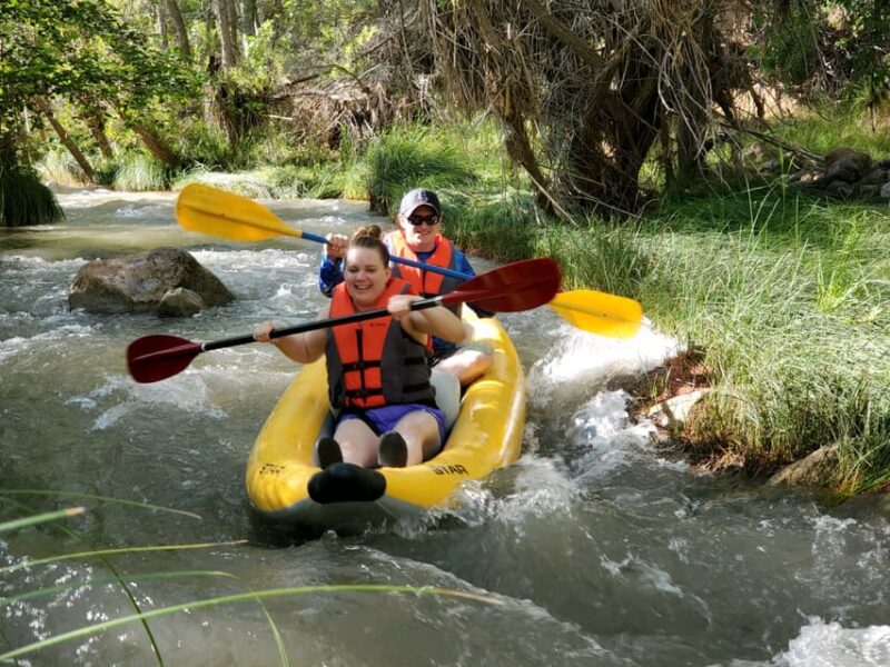 From Cottonwood: Guided Kayaking Tour on the Verde River - Unique Swimming Hole and Water Activities
