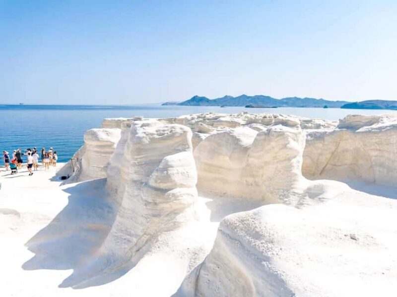 From Crete: Milos Island Day Trip with Guided Tour & Ferry - Scenic Bus Transfers and Island Views