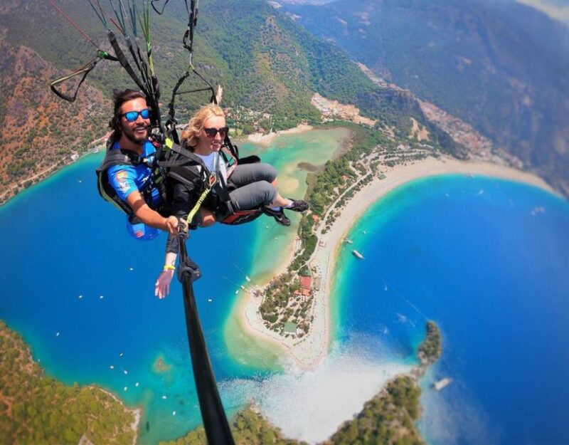 From Dalaman/Sarigerme: Fethiye Tandem Paragliding - Key Points