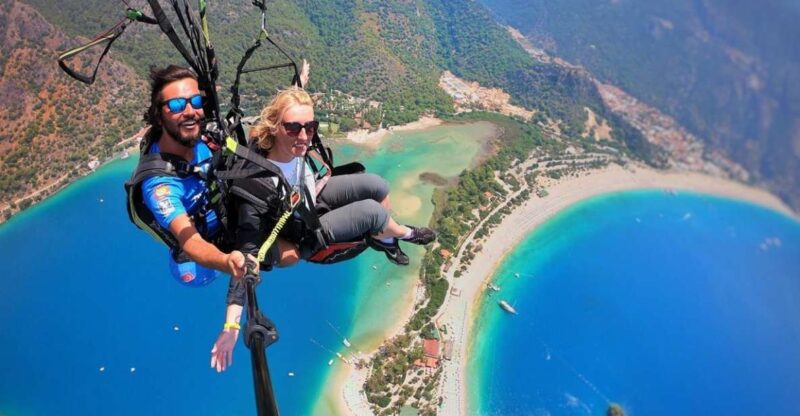 From Dalaman/Sarigerme: Fethiye Tandem Paragliding - The Experience of Tandem Paragliding from Babadag Mountain