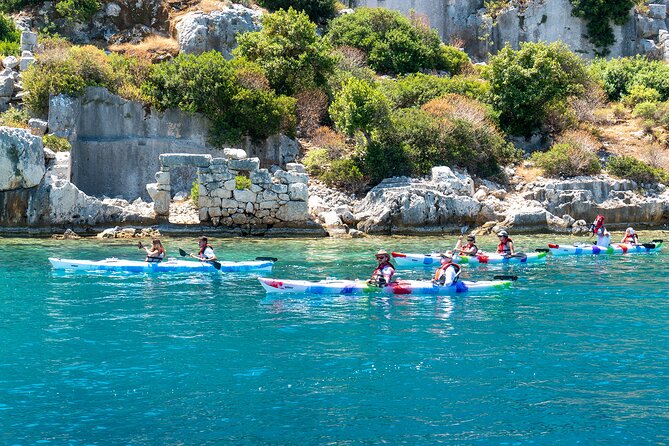 From Demre: Guided Kekova Sea Kayaking Tour - Exploring Tersane Bay and the Sunken City
