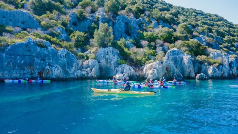 From Demre: Guided Kekova Sea Kayaking Tour - Kayaking Past the Sunken City of Kekova