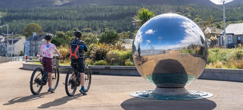From Dublin: Electric Bike Experience - The Peace Maze in Castlewellan Forest Park