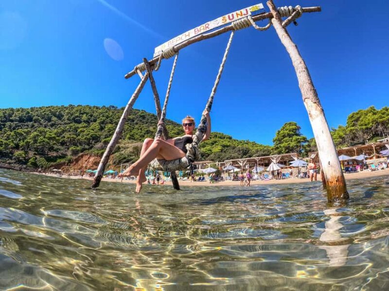 From Dubrovnik: Elaphiti Islands & Blue Cave Speedboat Tour - Relaxing at Sunj Beach on Lopud Island