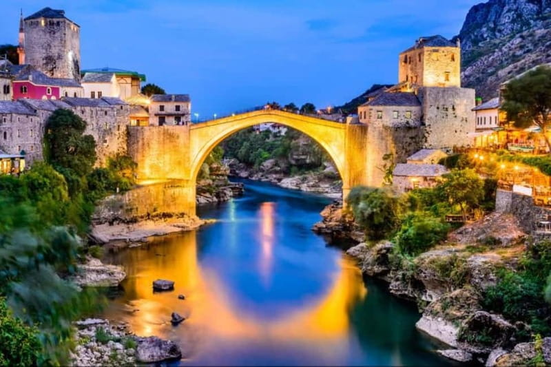 From Dubrovnik: Mostar and Kravica Waterfall Day Trip - From Dubrovnik to Bosnia-Herzegovina: Border Crossing and Scenic Drive