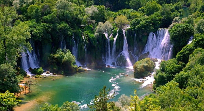 From Dubrovnik: Mostar and Kravica Waterfall Day Trip - Visiting Kravica Waterfalls: Tufa Cascades and Swimming Opportunities