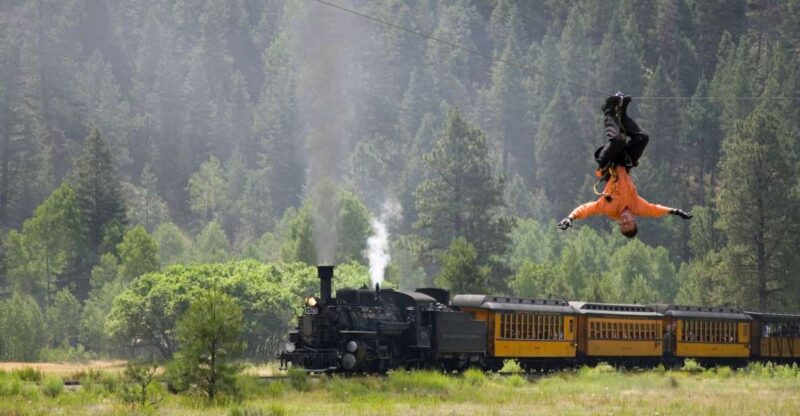 From Durango: All-Day Zipline Adventure with Train & Lunch - Ziplining Through Colorado’s Ponderosa Pines