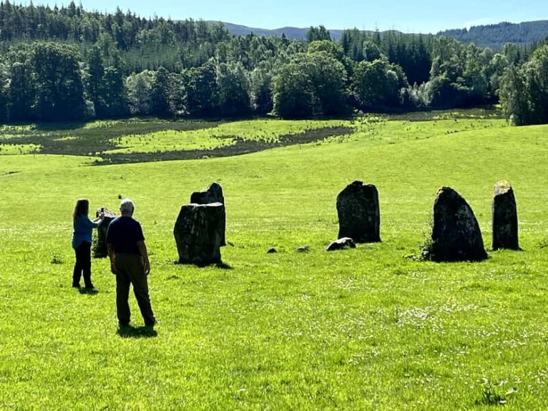 From Edinburgh: A Taste of the Highlands Private Tour - Walking Through 4,500-Year-Old Standing Stones