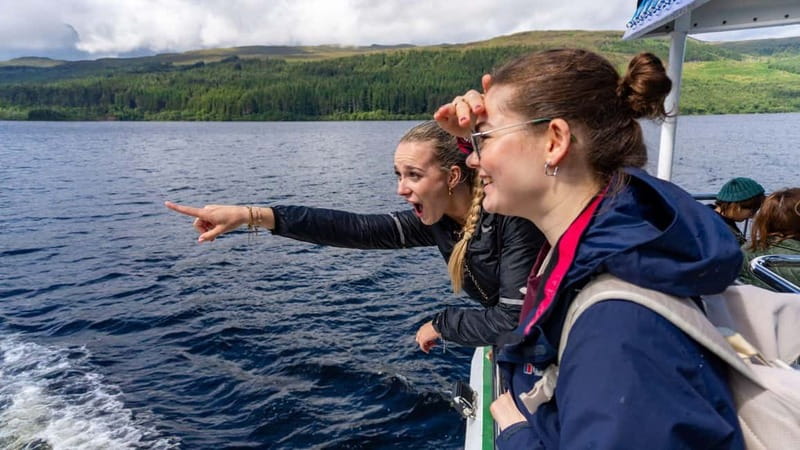 From Edinburgh: Loch Ness & Scottish Highlands Tour - The Loch Ness Boat Cruise with Underwater Imaging