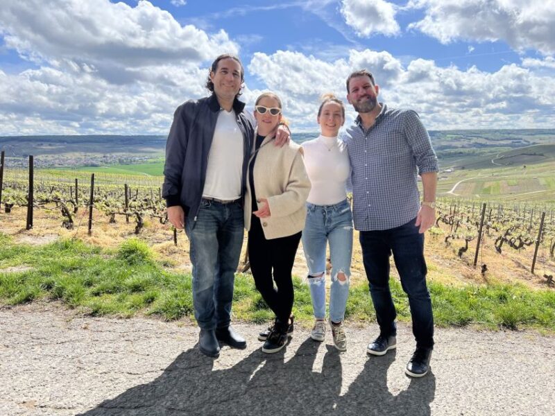 From Epernay : Bubble Champagne Tour 6 tastings - Scenic Passage Through the "Côte des Blancs"