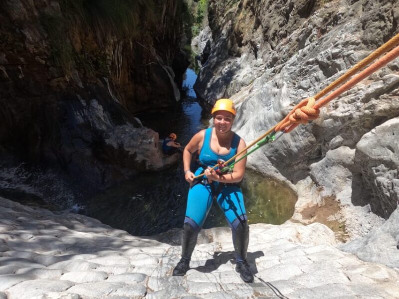 From Estepona: Guadalmina River Guided Canyoning Adventure - The Route Through Guadalmina Canyon