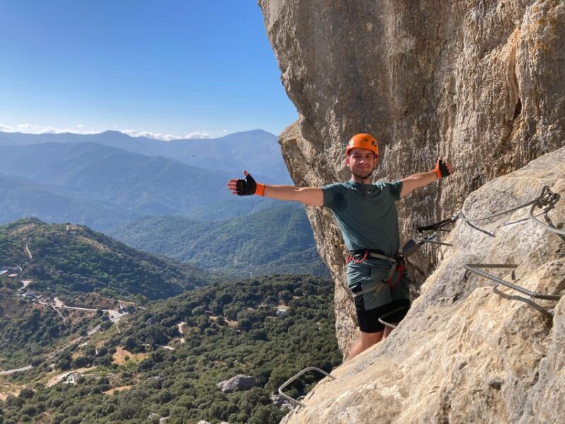 From Estepona: Vía Ferrata de Benalauria climbing tour - Logistics and Meeting Details
